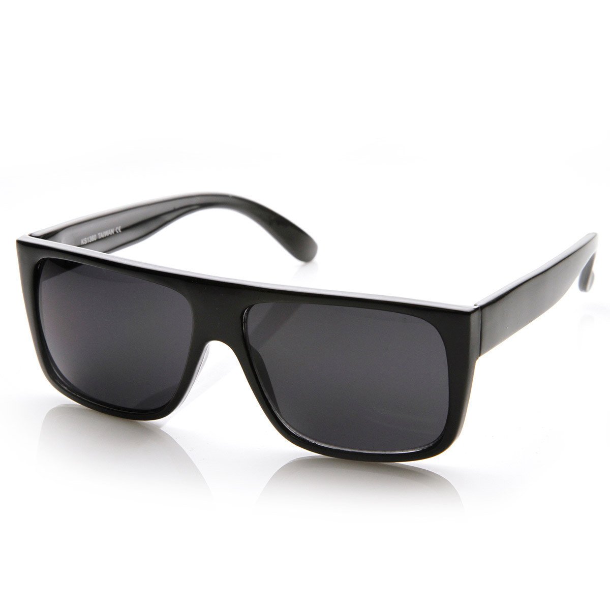 Classic Old School Eazy E Square Flat Top OG Loc Sunglasses - 8685 - Tortoise