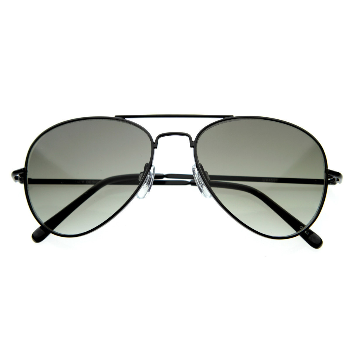 Small Classic Aviator Sunglasses 50mm Aviators - 1372 - Silver