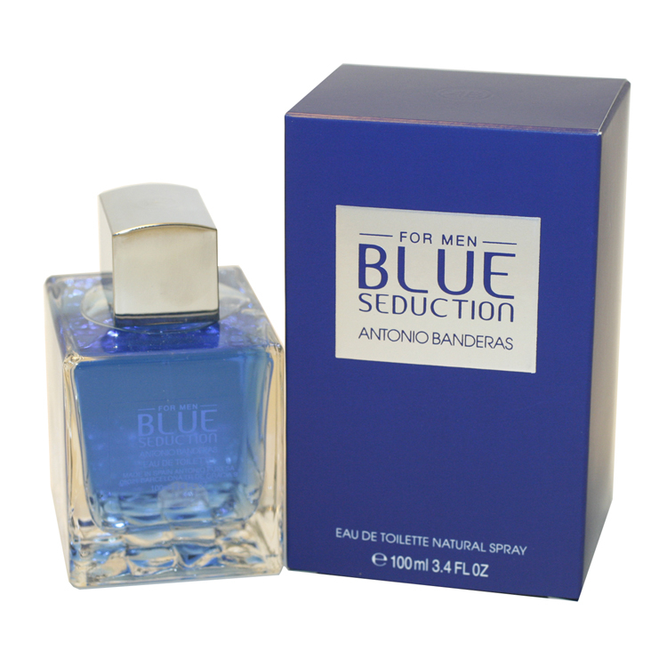 Blue Seduction Cologne By Antonio Banderas For Men Eau De Toilette Spray 3.4 Oz / 100 Ml