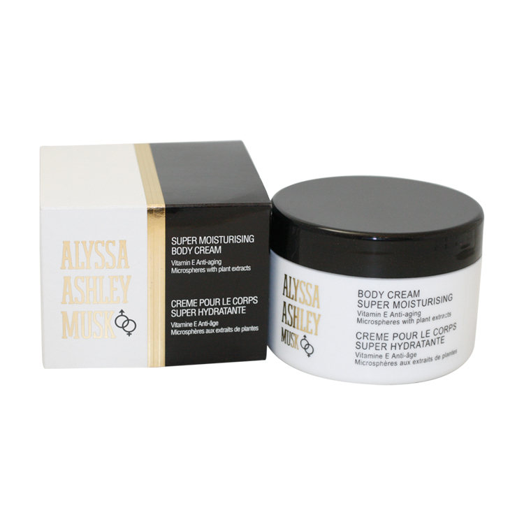 Alyssa Ashley Musk By Alyssa Ashley For Women Super Moisturizing Body Cream 8.5 Oz / 250 Ml