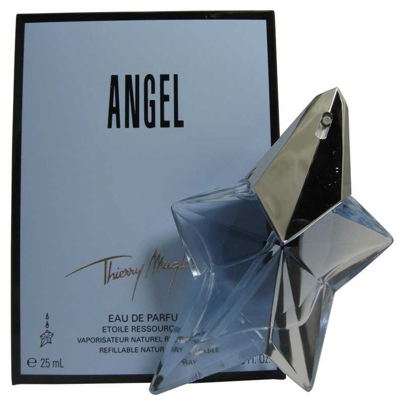 Angel Perfume By Thierry Mugler For Women Eau De Parfum Spray 0.8 Oz / 25 Ml (Refillable)