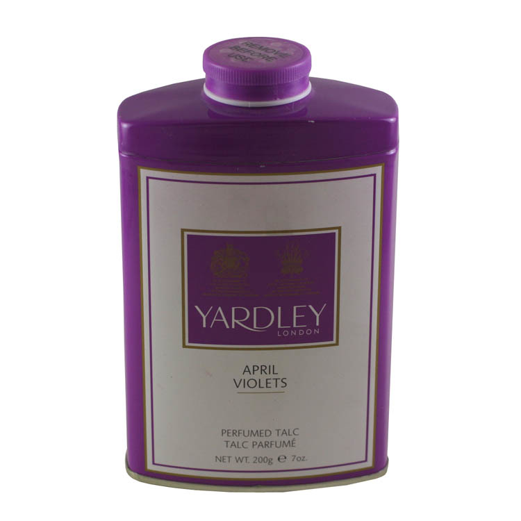 April Violets By Yardley Of London For Women Perfumed Talc 7.0 Oz / 200G
