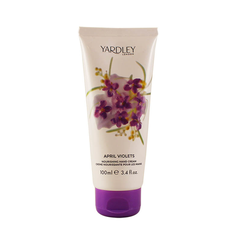 April Violets By Yardley Of London For Women Nourishing Hand & Nail Cream 3.4 Oz / 100 Ml