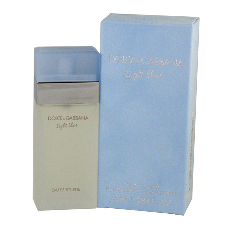 Dolce & Gabbana Light Blue Perfume By Dolce & Gabbana For Women Eau De Toilette Spray 0.84 Oz / 25 Ml
