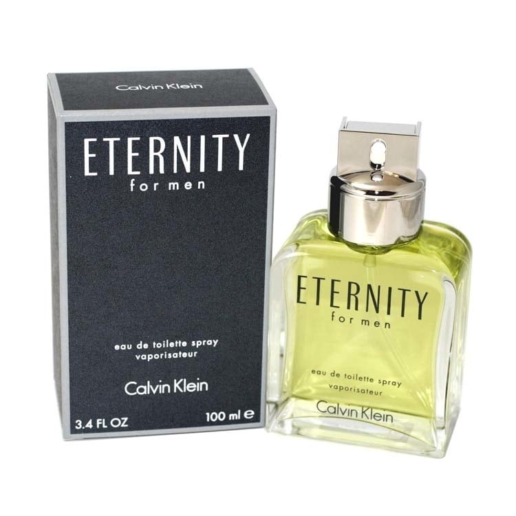 Eternity Cologne By Calvin Klein For Men Eau De Toilette Spray 3.4 Oz / 100 Ml