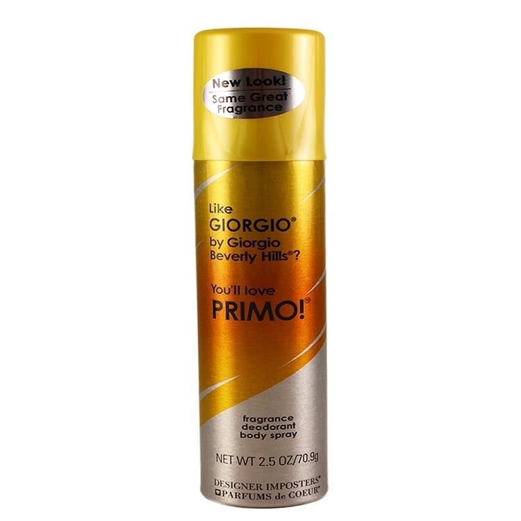 Primo By Parfums De Coeur For Women Gentle Deodorant Body Spray 2.5 Oz. / 75 Ml