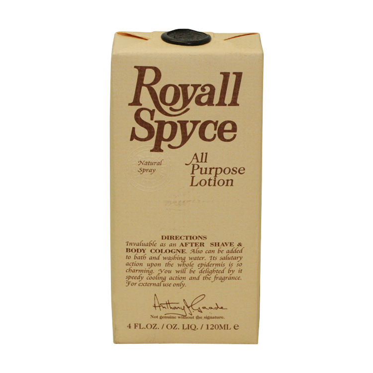 Royall Spyce Of Bermuda By Royall Fragrances For Men All Purpose Lotion Spray 4.0 Oz / 120 Ml