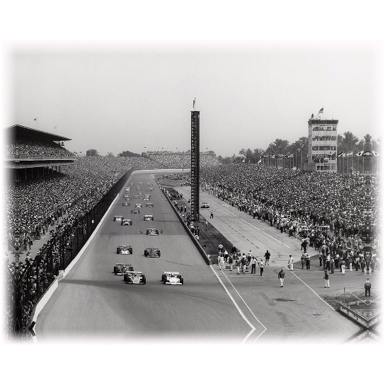 39x50 1972 Indianapolis Motor Speedway race car photo