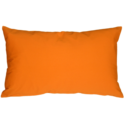 Pillow Decor - Caravan Cotton Orange 12x19 Throw Pillow