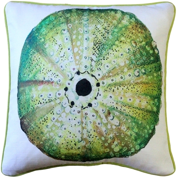 Pillow Decor - Big Island Sea Urchin Solitaire Throw Pillow 20x20