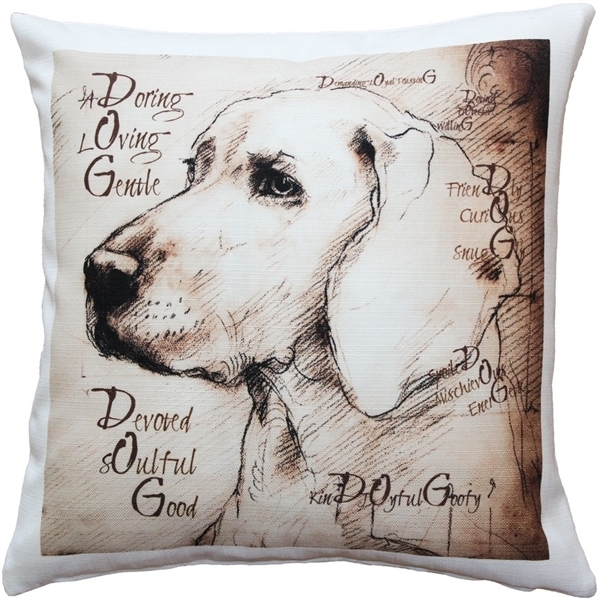 Pillow Decor - What Makes A Dog Throw Pillow 17x17