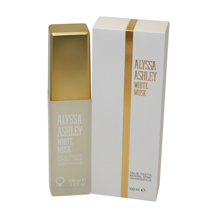 ALYSSA ASHLEY WHITE MUSK By Alyssa Ashley For Women EAU DE TOILETTE SPRAY 3.4 Oz / 100 Ml