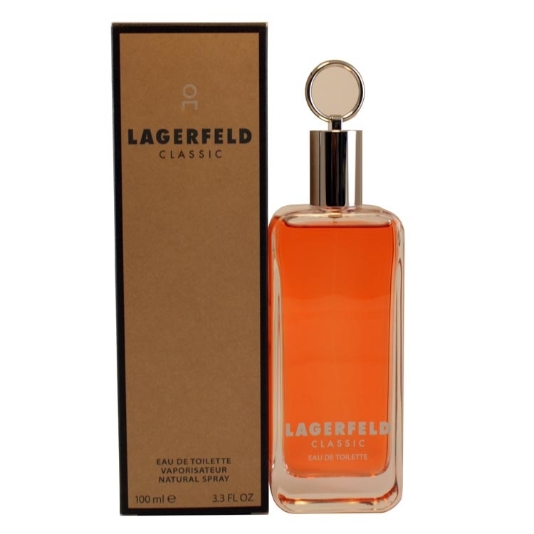 LAGERFELD By Karl Lagerfeld For Men EAU DE TOILETTE SPRAY 3.3 Oz / 100 Ml