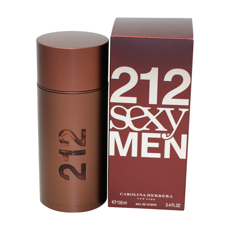 212 SEXY By Carolina Herrera For Men EAU DE TOILETTE SPRAY 3.4 Oz / 100 Ml