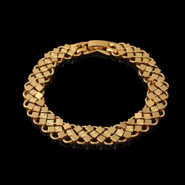 18k Gold Filled Fancy Bracelet