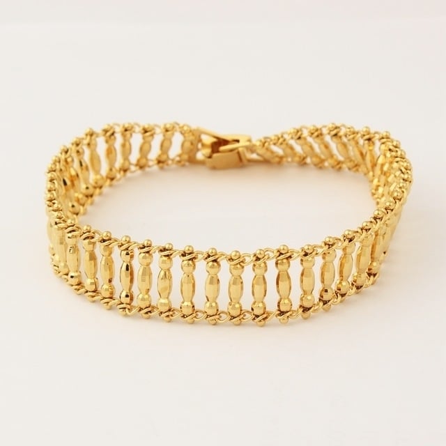 18k Gold Filled Fancy Bracelet