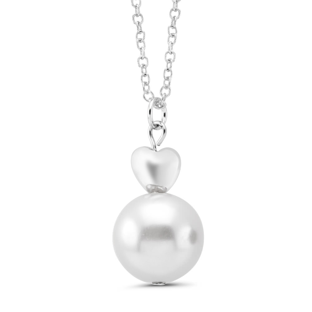 3-Pack: Faux Pearl Necklace Set With 3 Colors