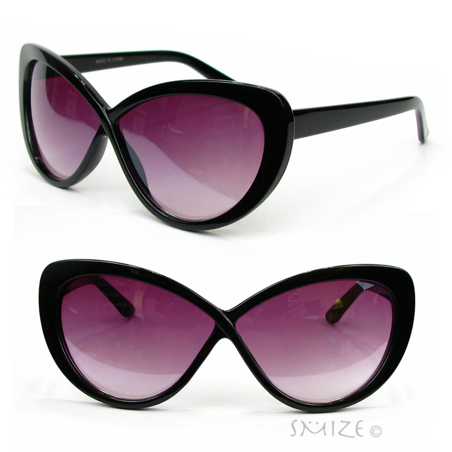 Infinity Shape Oversized Black Tortoise Women's Fashion Sunglasses - Tortoise