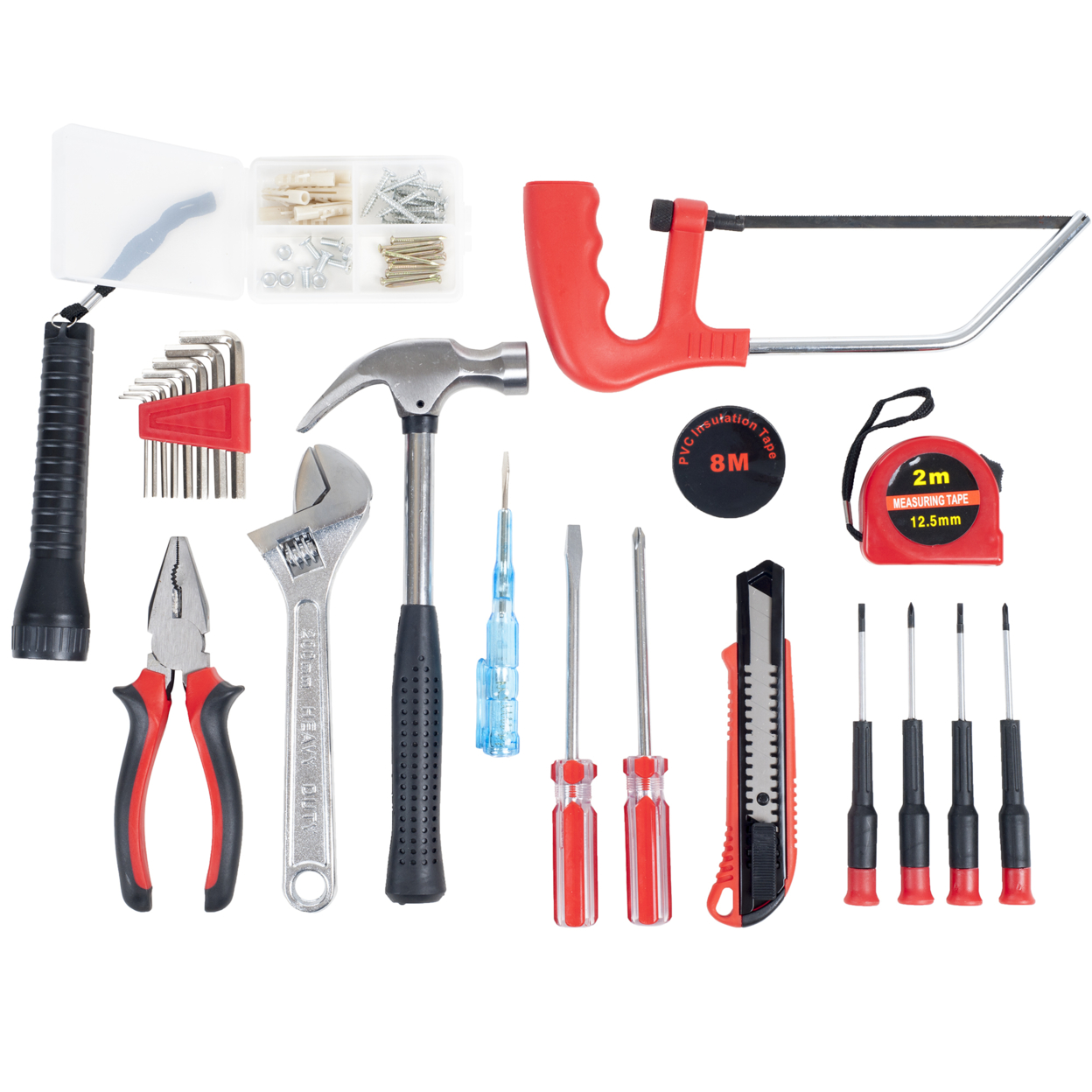 Stalwart 65 Piece Tool Kit - Household Car & Office