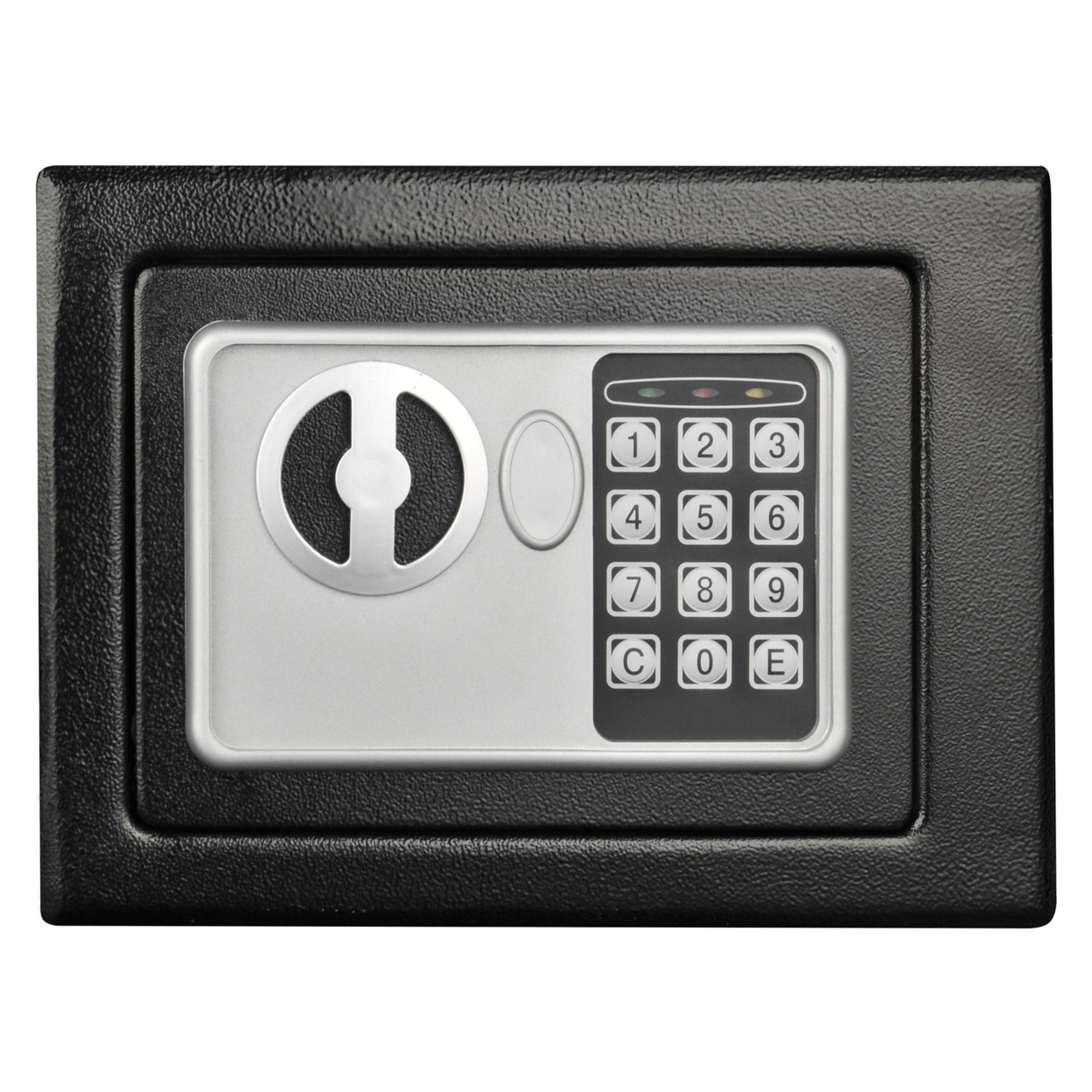 Digital Security Safe Box For Valuables Compact Waterproof And Fireproof Steel Lock Box With Electronic Combination Keypad