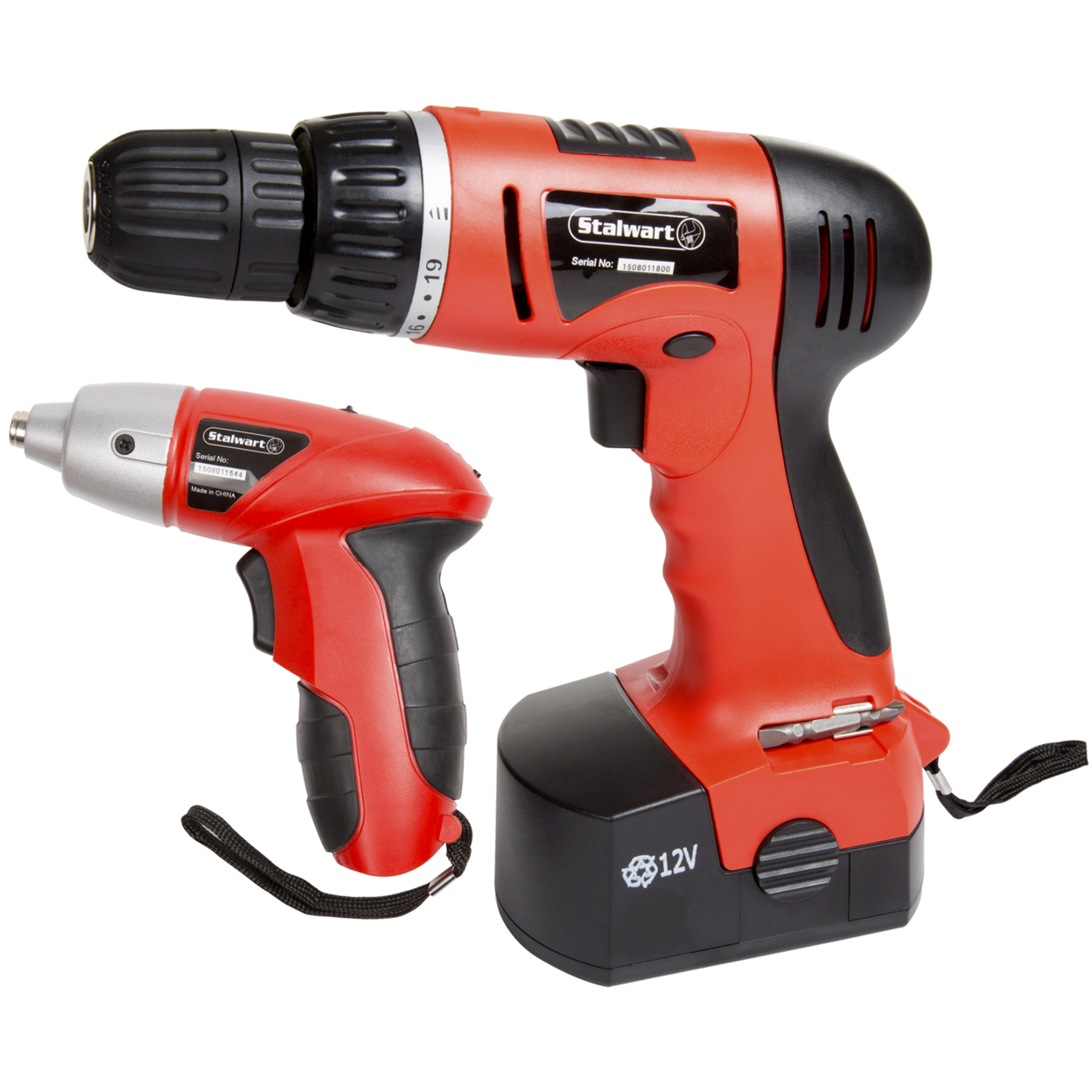 Stalwart 74 Piece Combo Cordless Drill & Driver