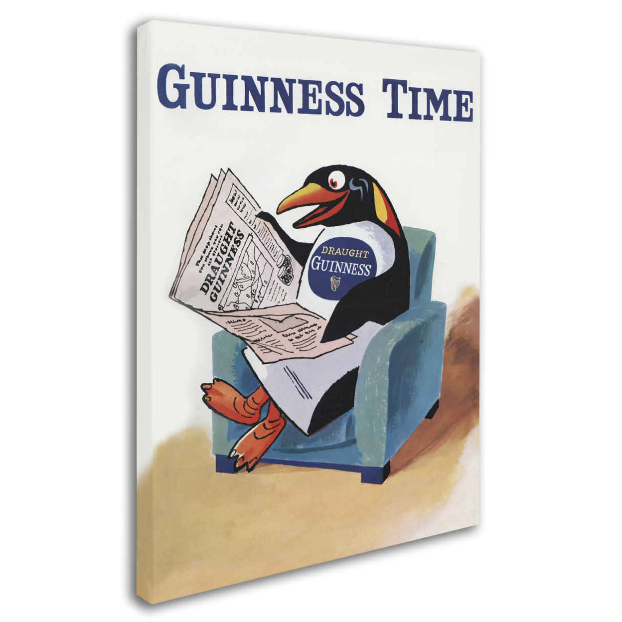 Guinness Brewery 'Guinness Time II' 14 X 19 Canvas Art