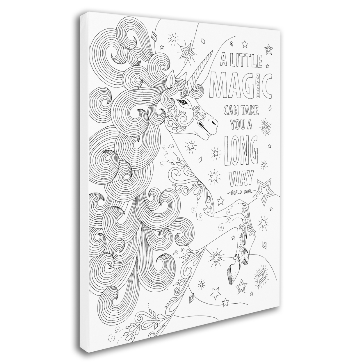 Hello Angel 'Inspirational Quotes 3' 14 X 19 Canvas Art