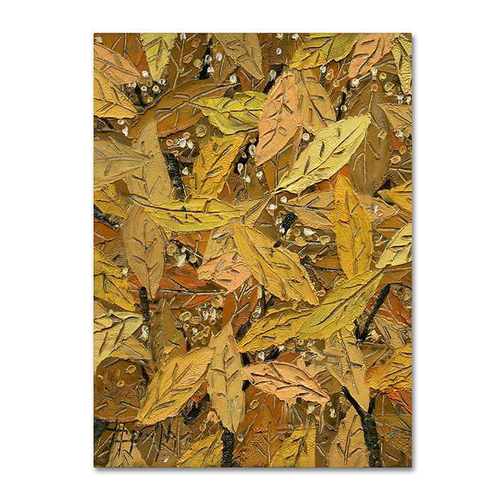 Hai Odelia 'Autumn' 14 X 19 Canvas Art