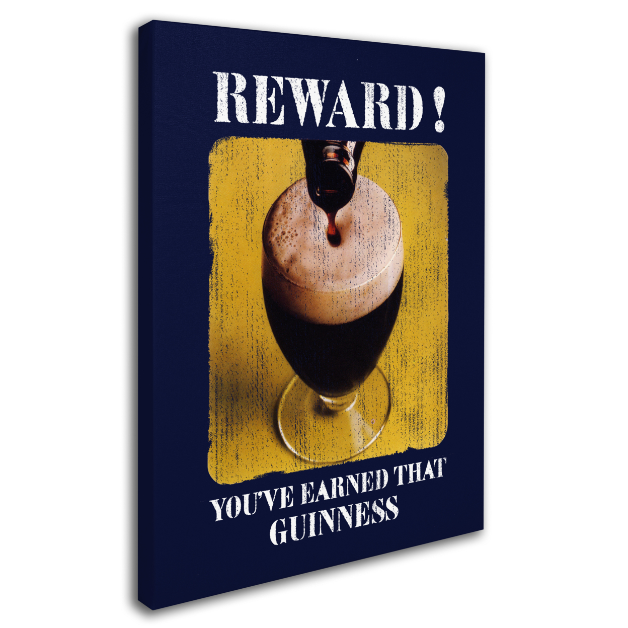 Guinness Brewery 'Reward' 14 X 19 Canvas Art