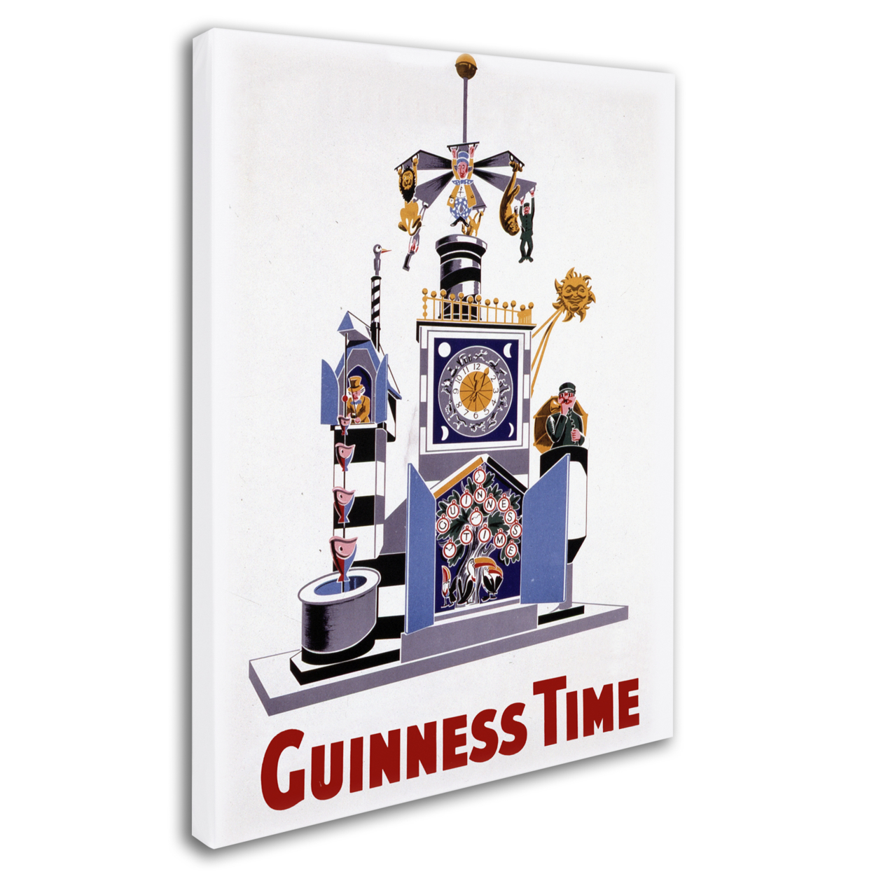 Guinness Brewery 'Guinness Time I' 14 X 19 Canvas Art