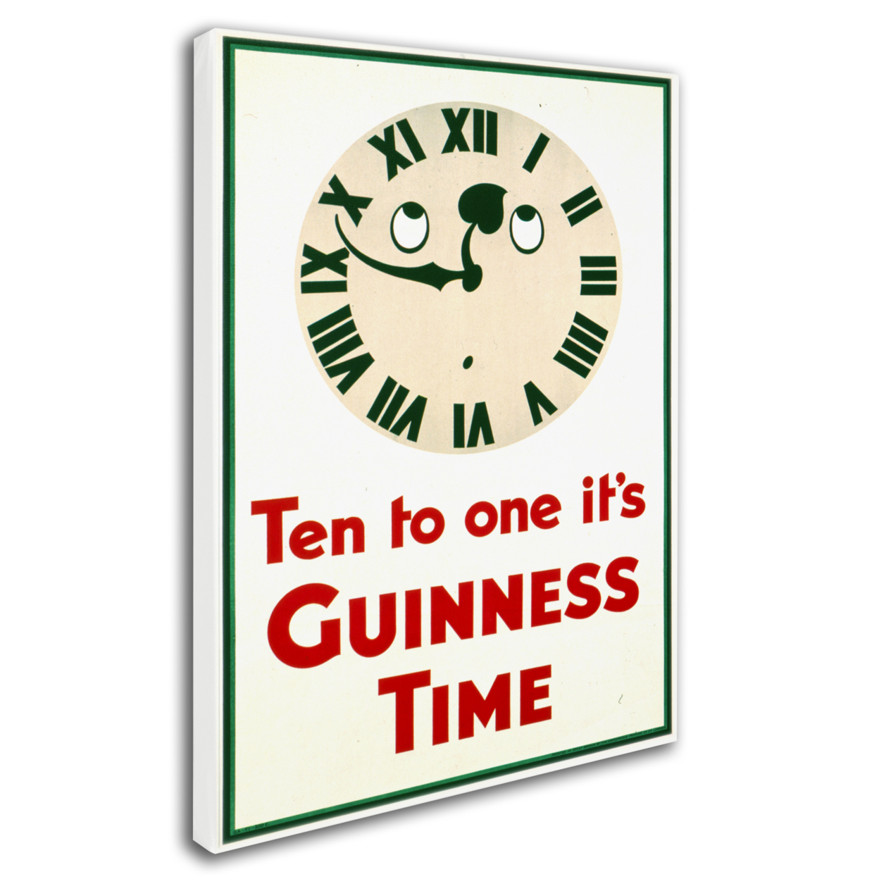 Guinness Brewery 'Guinness Time III' 14 X 19 Canvas Art