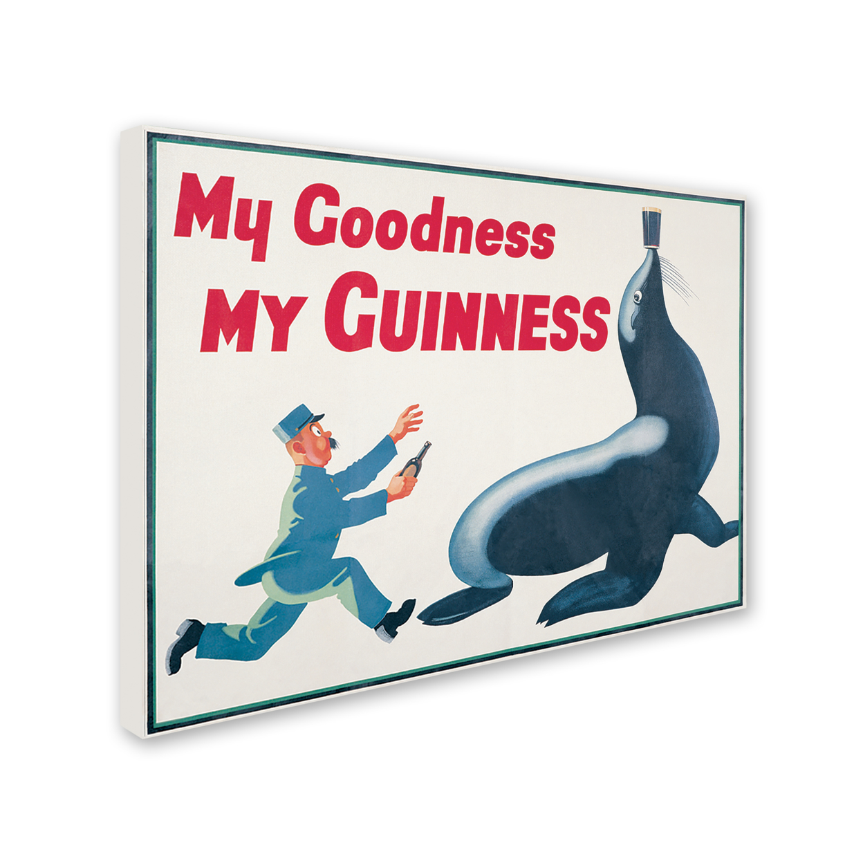 Guinness Brewery 'My Goodness My Guinness II' 14 X 19 Canvas Art