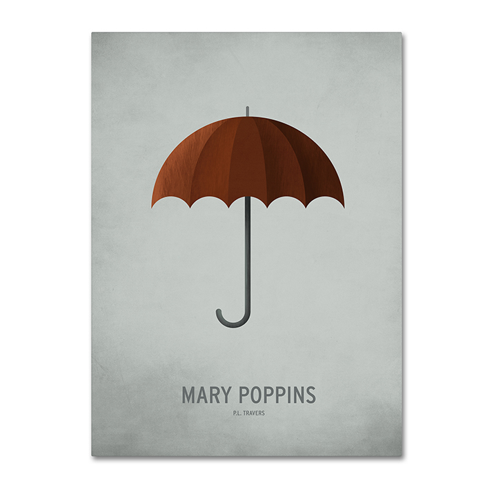 Christian Jackson 'Mary Poppins' 14 X 19 Canvas Art