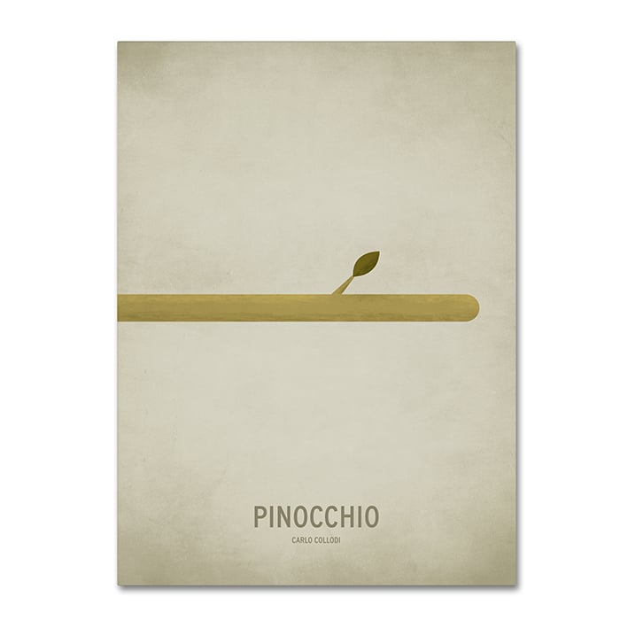 Christian Jackson 'Pinocchio' 14 X 19 Canvas Art