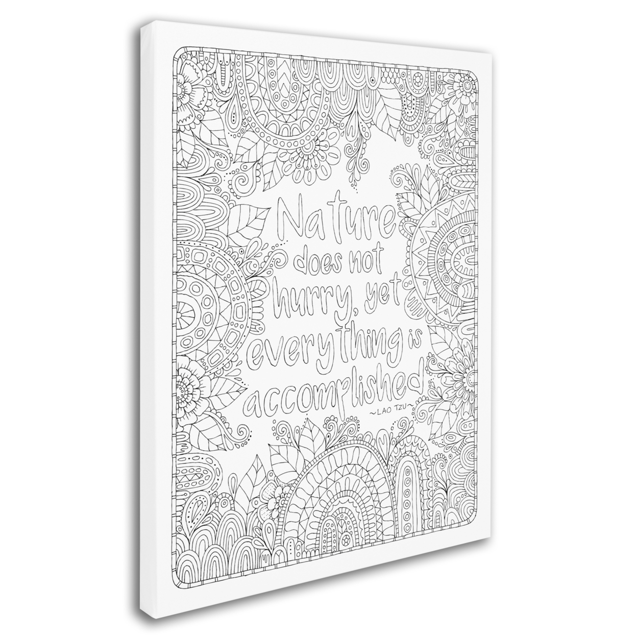 Hello Angel 'Inspirational Quotes 4' 14 X 19 Canvas Art