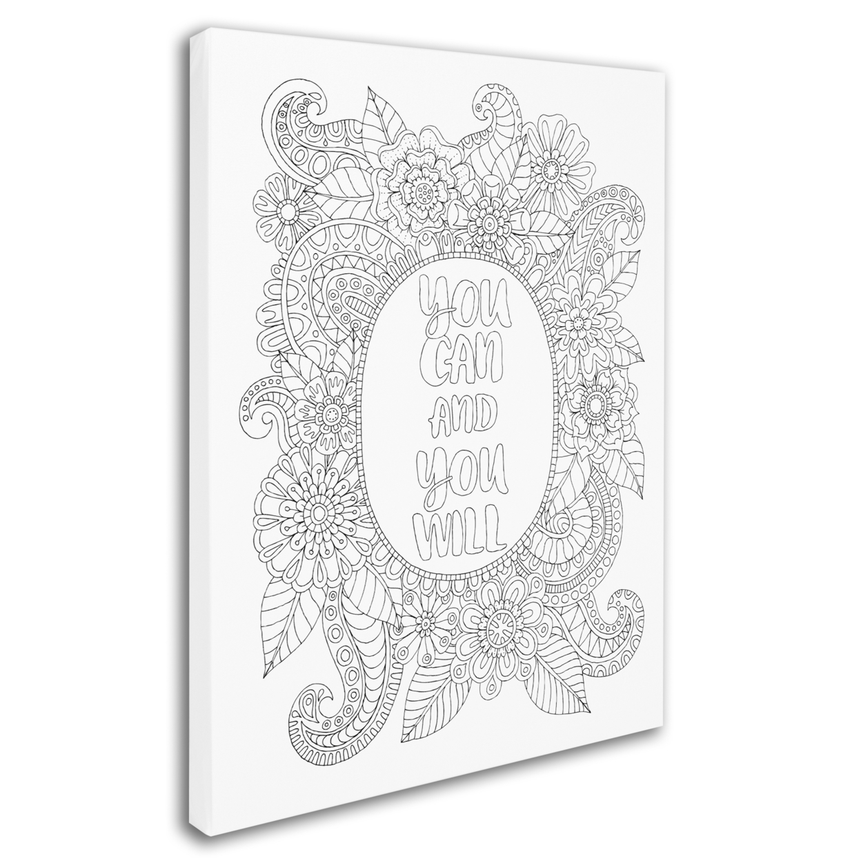 Hello Angel 'Inspirational Quotes 7' 14 X 19 Canvas Art