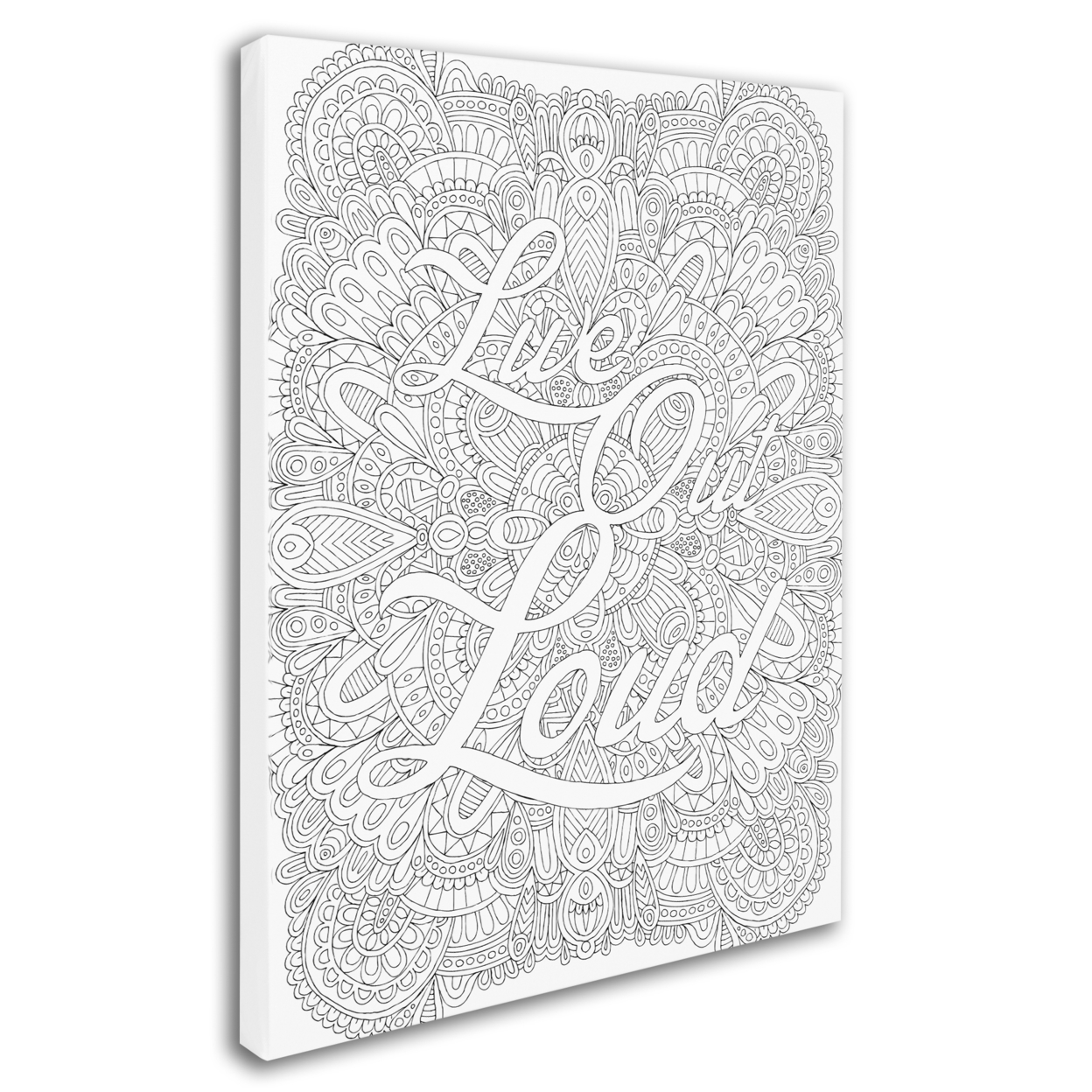 Hello Angel 'Inspirational Quotes 13' 14 X 19 Canvas Art