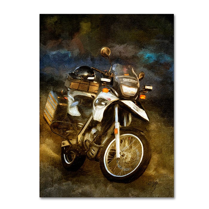 Lois Bryan 'To Protect And Serve' 14 X 19 Canvas Art