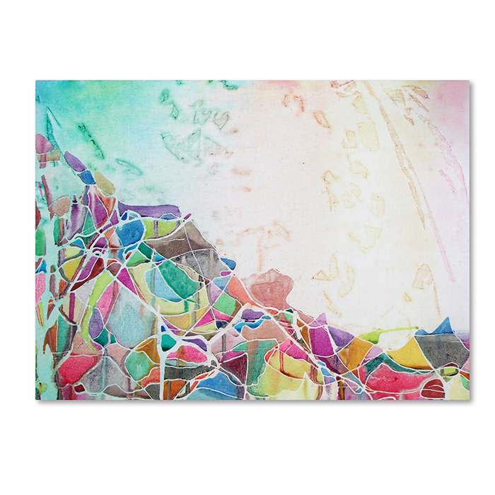Lauren Moss 'Popocatepetl II' 14 X 19 Canvas Art