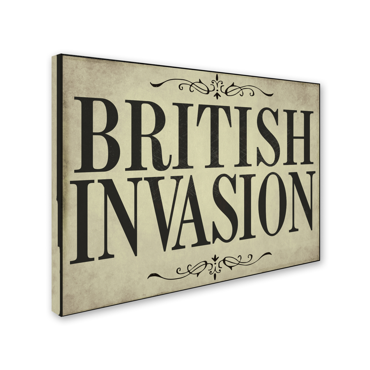 Color Bakery 'British Invasion' 14 X 19 Canvas Art