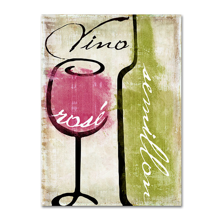 Color Bakery 'Wine Tasting IV' 14 X 19 Canvas Art