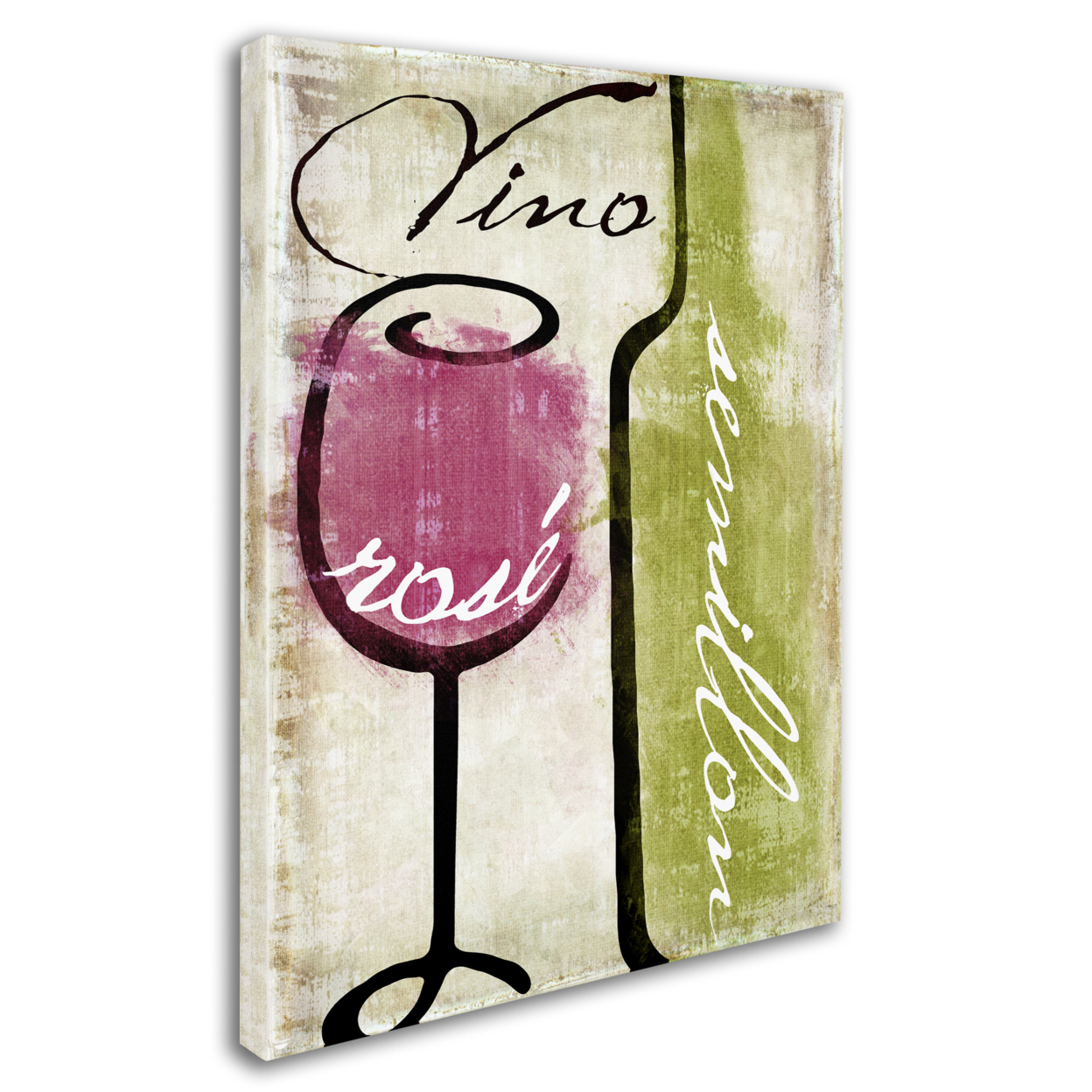 Color Bakery 'Wine Tasting IV' 14 X 19 Canvas Art