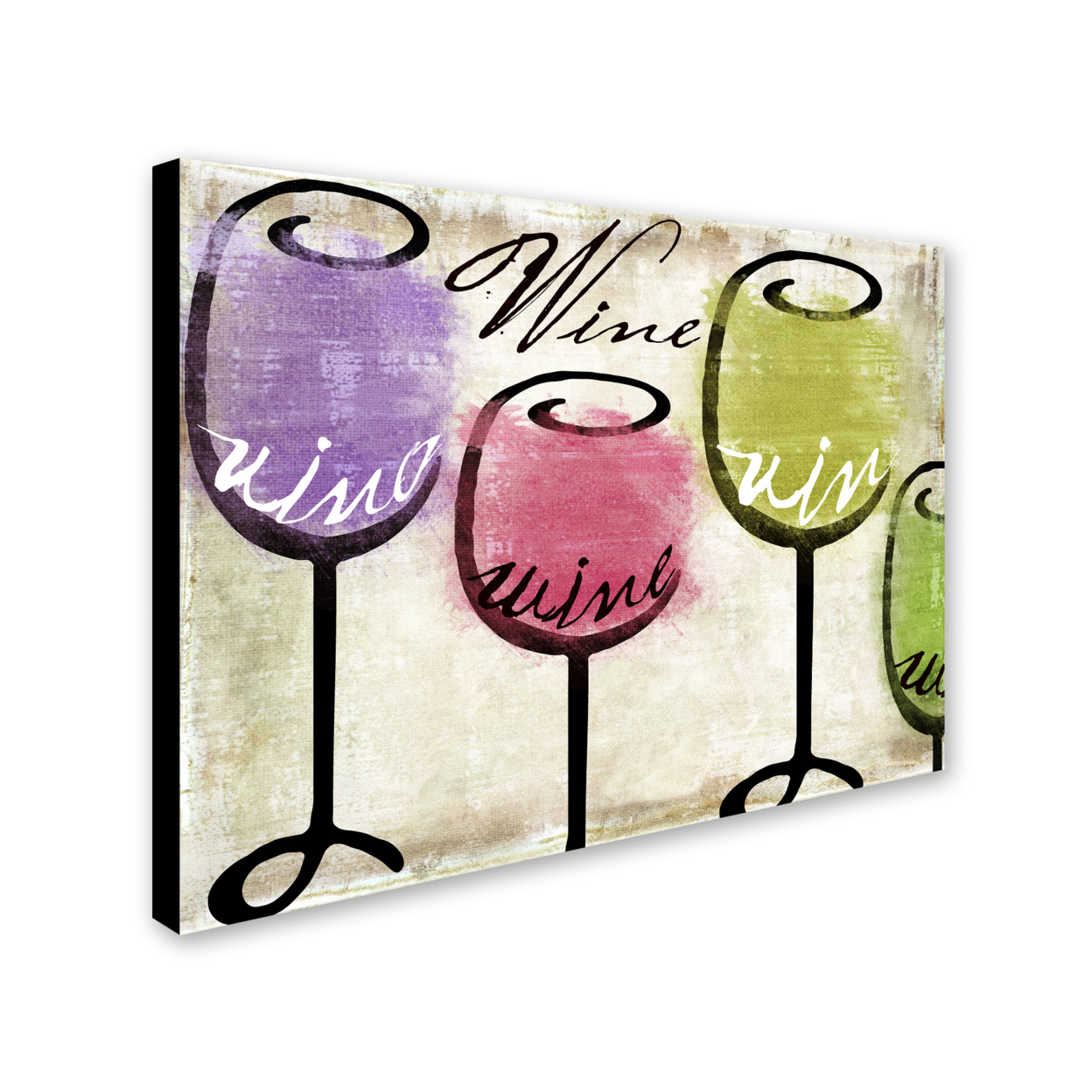 Color Bakery 'Wine Tasting III' 14 X 19 Canvas Art