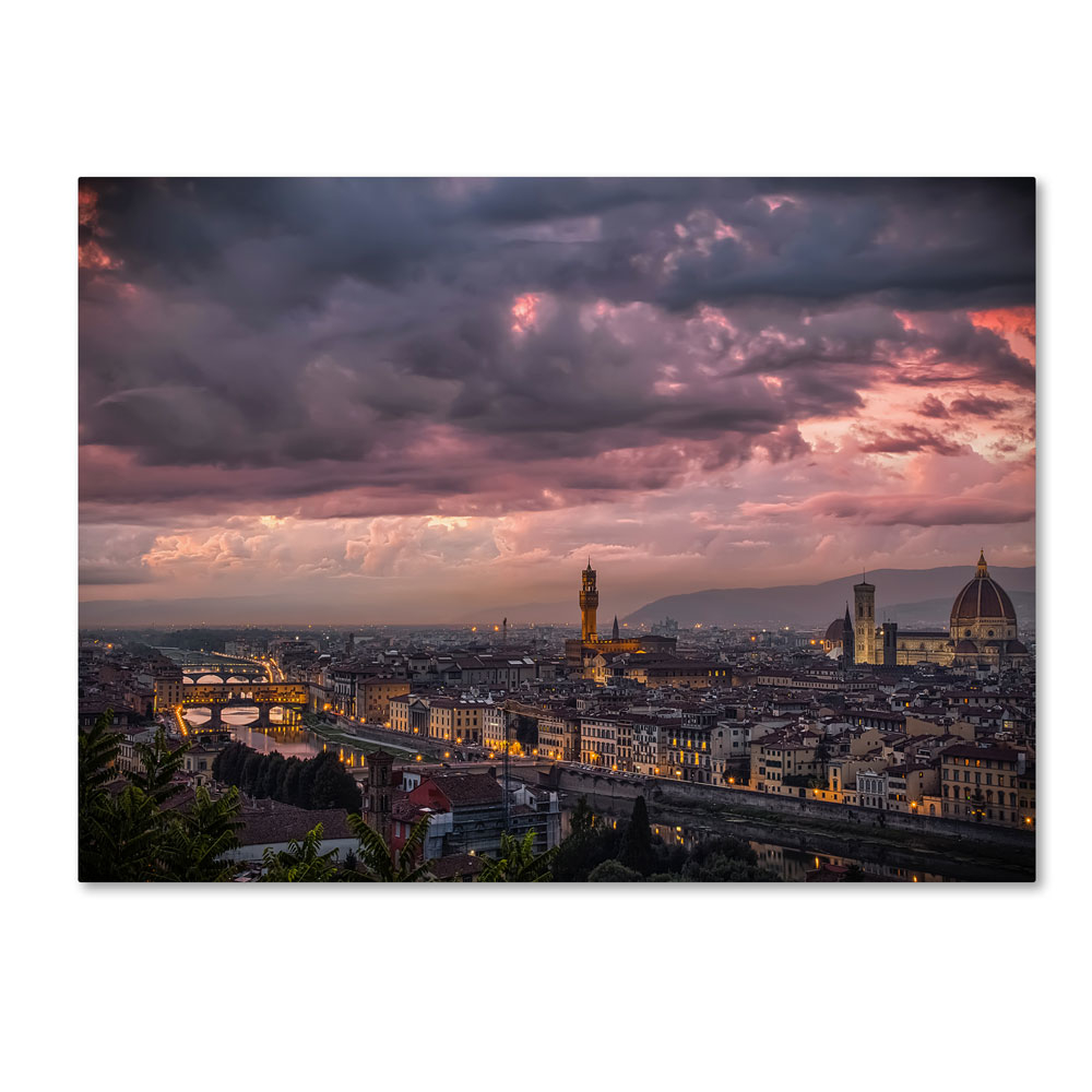 Giuseppe Torre 'After The Storm' 14 X 19 Canvas Art