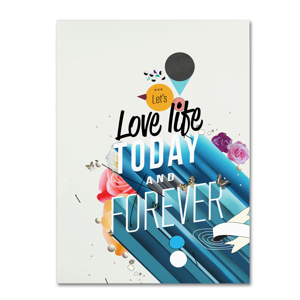 Kavan & Co 'Everything Forever' 14 X 19 Canvas Art