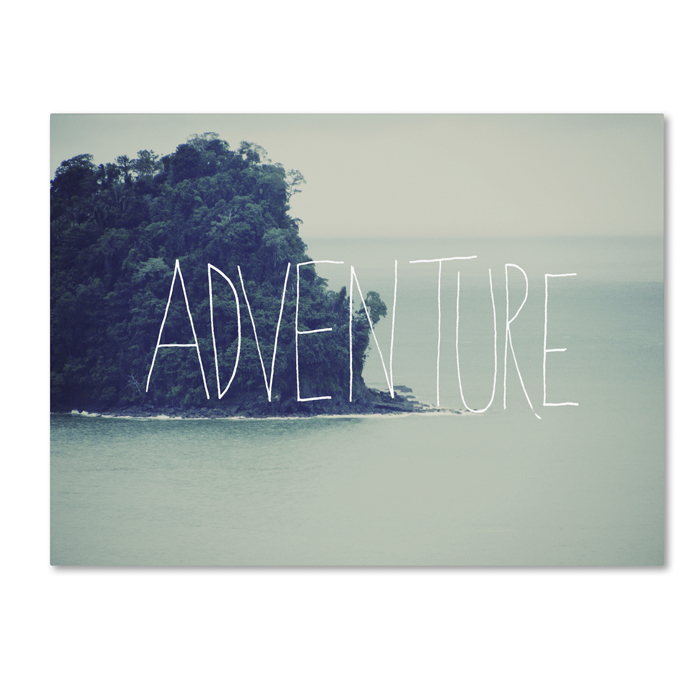 Leah Flores 'Adventure Island' 14 X 19 Canvas Art