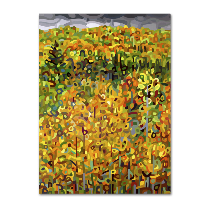 Mandy Budan 'Towards Autumn' 14 X 19 Canvas Art