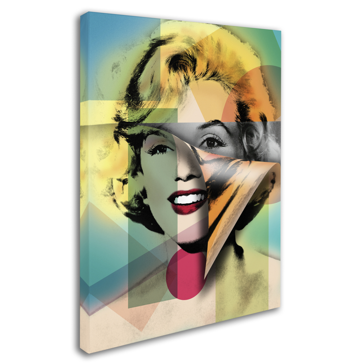 Mark Ashkenazi 'Marilyn Monroe IV' 14 X 19 Canvas Art