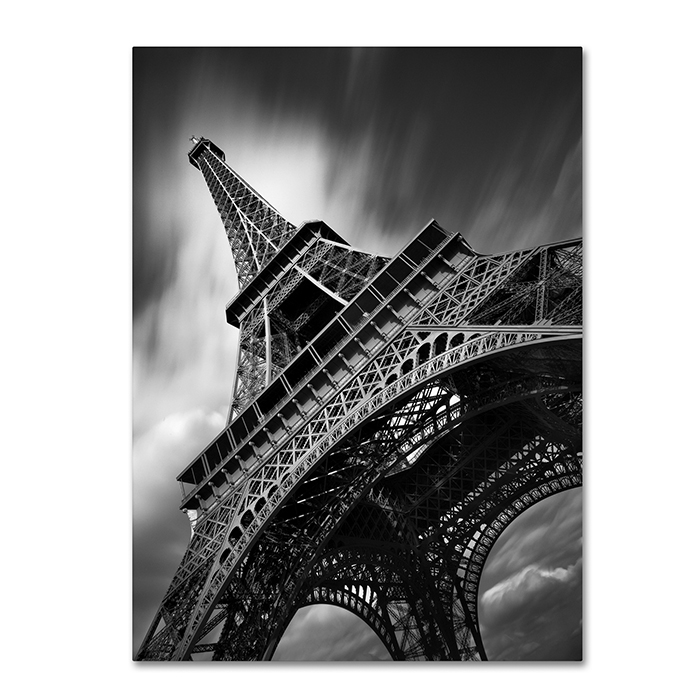 Moises Levy 'Eiffel Tower Study II' 14 X 19 Canvas Art