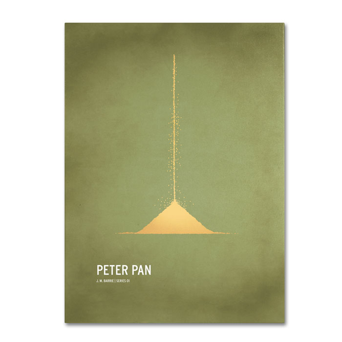Christian Jackson 'Peter Pan' 14 X 19 Canvas Art